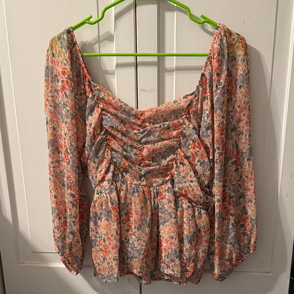 American Eagle Floral Top